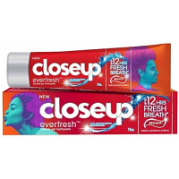 Closeup Everfresh Red Hot pasta do zębów, 90 g