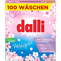 Dalli proszek do prania Uniwersalny 100 prań, 6 kg