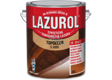 Lazurol Topdecor S1035 tenkovrstvá lazura na dřevo T023 teak, 2,5 l