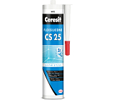 Ceresit CS25 silikon sanitarny, szary, 280 ml