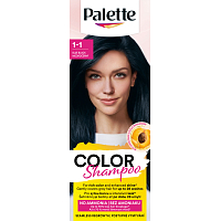 Schwarzkopf Palette Color Shampoo farba do włosów 339 niebiesko-czarna 50 ml