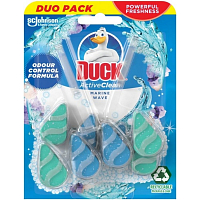Duck Active Clean Marine Wave WC zawieszenie do toalety, 2 × 38,6 g