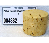 Korekowa zatyczka do demijonu 32 x 42 x 38 mm, 10 l