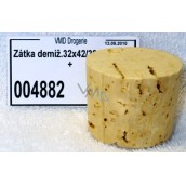 Korekowa zatyczka do demijonu 32 x 42 x 38 mm, 10 l