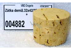 Korekowa zatyczka do demijonu 32 x 42 x 38 mm, 10 l