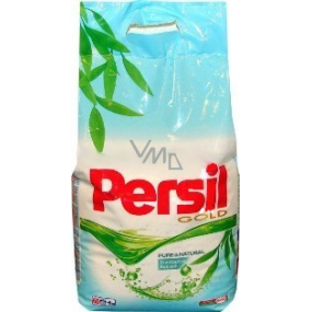 Persil Gold Pure & Natural prací prášek s bělicími složkami 6 kg
