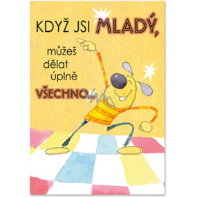 Ditipo Hrací přání Když jsi mladý Mandrage Tanči dokud můžeš 224 x 157 mm