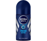 Nivea Men Fresh Active kulkowy antyperspirant dezodorant roll-on dla mężczyzn 50 ml