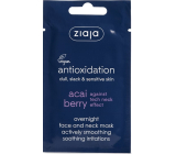 Ziaja Acai Berry wygładzająca nocna maska na twarz i szyję 7 ml