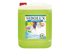 Sidolux Universal Soda Zielone winogrona środek czyszczący do wszystkich zmywalnych powierzchni i podłóg 5 l