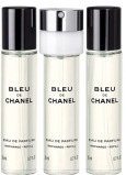 Chanel Bleu de Chanel woda perfumowana dla mężczyzn 3 x 20 ml uzupełnienie