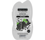 Freeman Feeling Beautiful Aktywny węgiel i cukier czarny błotna maseczka do normalnej i mieszanej cery 15 ml