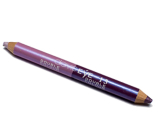 Princessa Davis Eye Double Colour cienie do oczu w kredce + temperówka 013 różowa i fioletowa 6 g