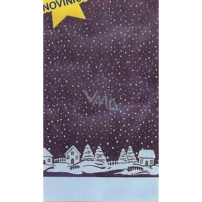 Nekupto Celofánový sáček 20 x 35 cm Vánoční modrá
