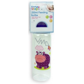 First Steps Jungle 0+ butelka dla niemowląt Hipopotam 250 ml