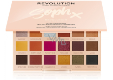 Makeup Revolution X Soph Extra Spice paletka cieni do oczu 18 x 0,8 g