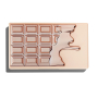 I Heart Revolution Rose Gold Mini Chocolate Palette paletka očních stínů 10,2 g