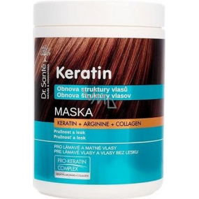Dr. Santé Keratin Hair maska pro křehké lámavé vlasy bez lesku 1 l