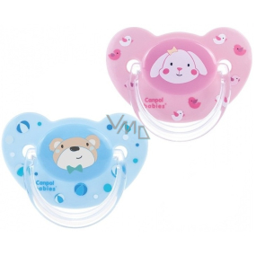 Canpol babies Sweet Fun Šidítko silikonové anatomické pro děti 0-6 měsíců 1 kus