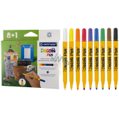 Centropen Značkovače specjalne na metal, szkło, plastik, ceramikę, kamień 8 + 1 sztuka