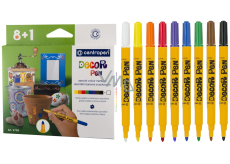 Centropen Značkovače specjalne na metal, szkło, plastik, ceramikę, kamień 8 + 1 sztuka
