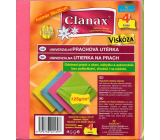 Clanax Uniwersalna ściereczka z wiskozy 35 x 38 cm 125 g/m2 4 sztuki