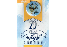 Nekupto Prezent na urodziny z flaską Udowodnij, że jesteś fajny 115 x 170 mm