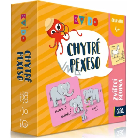 Albi Kvído Chytré pexeso - Zvířecí rodina doporučený věk 4+