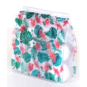 Albi Original Zestaw podróżnych butelek 3 x 80 ml + 2 pojemniki + Ibišek etui - 15 cm x 15 cm x 4,5 cm
