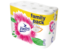 Linteo Care & Comfort papier toaletowy biały 158 listek 2-warstwowy i 19 m, 24 rolki