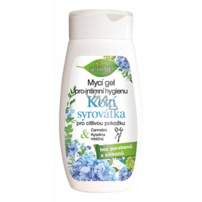 Bione Cosmetics Kozia serwatka żel do mycia intymnego żel pod prysznic dla wrażliwej skóry 260 ml