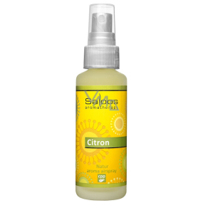 Saloos Natur Aroma Airspray Cytryna bytowy sprej przy duševní námaze, pobudza mózg do wyższej aktywności 50 ml
