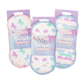 Vivid Unicorn 2w1 Uniwersalna antybakteryjna ściereczka z mikrofibry i drucianek 19 cm x 9,5 cm 1 sztuka