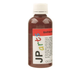 JP arts Farba do tkanin na jasne materiały, brokatowa 11. Ciemny brąz 50 g