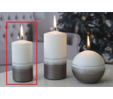Lima Aroma linia świeczka jasnobrązowa walec 50 x 100 mm 1 sztuka