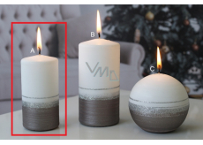 Lima Aroma linia świeczka jasnobrązowa walec 50 x 100 mm 1 sztuka