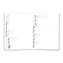 Ditipo Krasopísanky Moderní krasopis Hand lettering abeceda k procvičování 32 stran 7195003