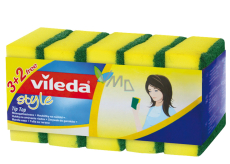 Vileda Style Tip Top gąbka do naczyń 5 sztuk