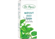Dr. Popov Olejek miętowy 100% naturalny olej do użytku zewnętrznego i wewnętrznego suplement diety 10 ml