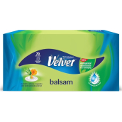 Velvet Balsam papírové kapesníky 3 vrstvé 70 kusů v krabičce