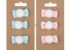 Richstar Accessories Sponky do włosów 5 cm 3 sztuki różne kolory