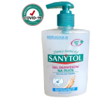 Sanytol Sensitive żel dezynfekujący do rąk, nawilżający niszczy wirusy i bakterie 250 ml (AH1N1)