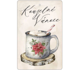 Bohemia Gifts Aromatická vonná karta Kouzelné Vánoce 10,5 x 16 cm