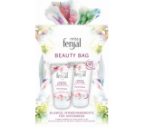 Fenjal Miss Floral Fantasy żel pod prysznic 75 ml + mleczko do ciała 75 ml + kosmetyczka, zestaw kosmetyków