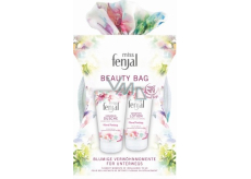 Fenjal Miss Floral Fantasy żel pod prysznic 75 ml + mleczko do ciała 75 ml + kosmetyczka, zestaw kosmetyków