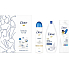 Dove Beauty For All Deeply Nourishing sprchový gel 250 ml + Rich Care tělové mléko 250 ml + Original antiperspirant sprej 150 ml, kosmetická sada