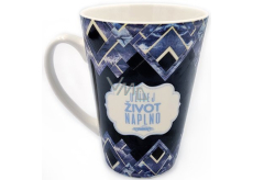 Nekupto Używaj życia naplno ceramiczny kubek 350 ml