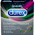 Durex Extended Pleasure kondom pro déle trvající rozkoš nominální šířka: 56 mm 3 kusy