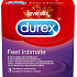 Durex Feel Intimate kondom tenký s extra lubrikací nominální šířka: 56 mm 3 kusy