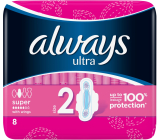 Always Ultra Super wkładki higieniczne z skrzydełkami 8 sztuk